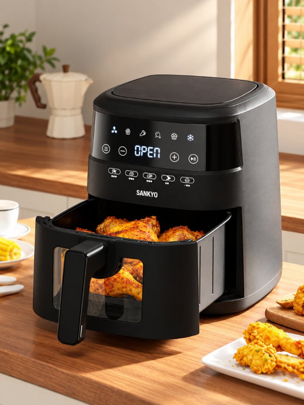 SAMKYO AIR FRYER 4QT